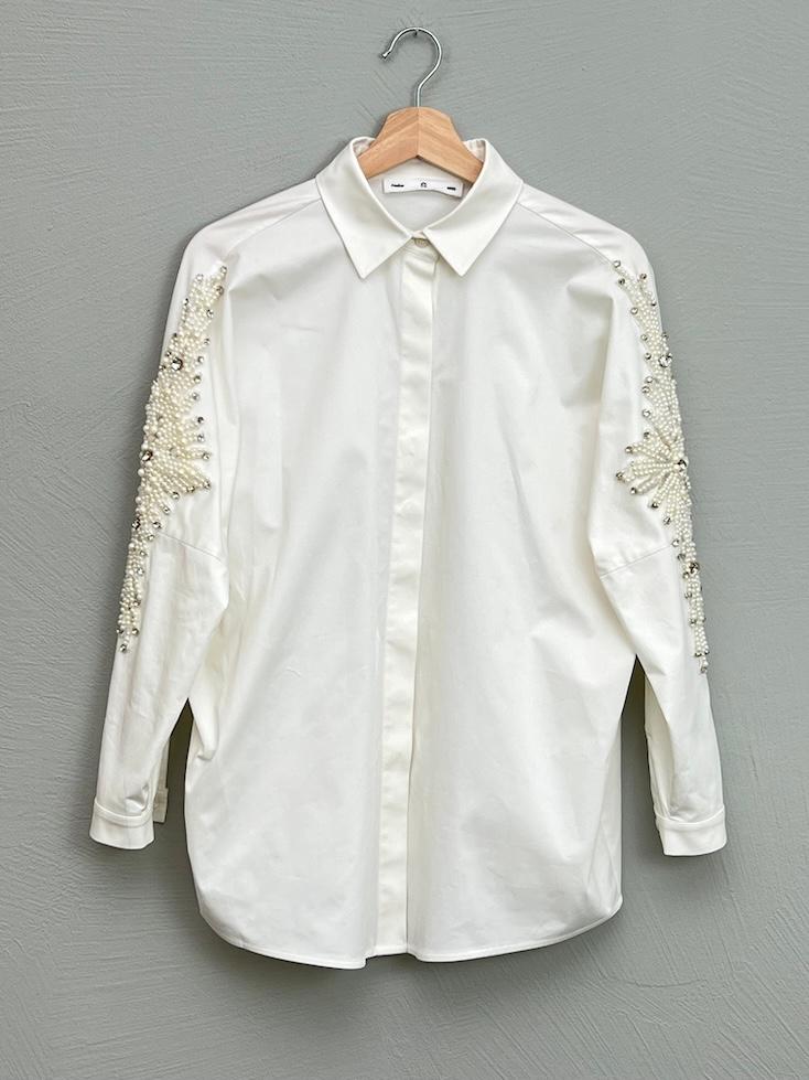 Bluse - Onda mit Strass - 1